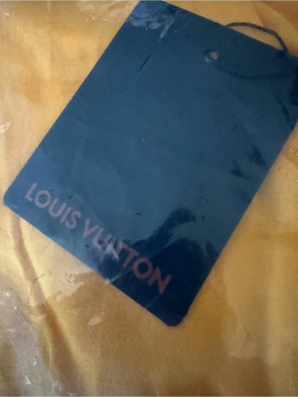Louis Vuitton  Adults Yellow Graphic Logo Tee